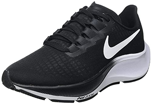Nike Air Zoom Pegasus 37, Zapatillas de Running Mujer, Negro Blanco, 40.5 EU
