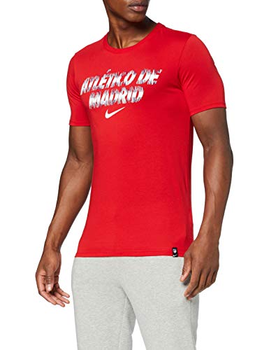 NIKE Atletico Madrid Dry Camiseta, Hombre, Rot, S