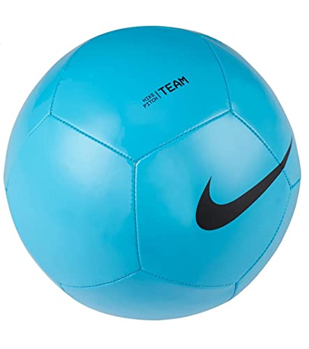 Nike Pitch Team Ball DH9796-410 - Balón de fútbol, Color Azul y Negro