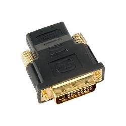 Nilox HDMI F/DVI-D M - Adaptador para Cable (DVI-D, HDMI 19, Macho/Hembra, Negro.)