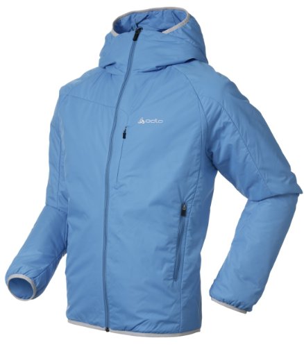 Odlo Funktionsjacken Jacket Primaloft Packable Celsius - Cortavientos para Hombre, Color Azul, Talla M