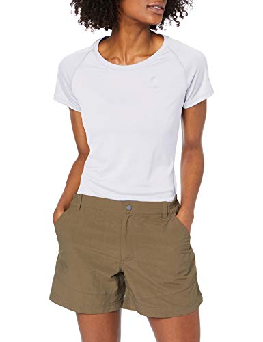 Odlo T-Shirt MC Ceramicool Element Camiseta Running para Mujer, Mujer, White, S