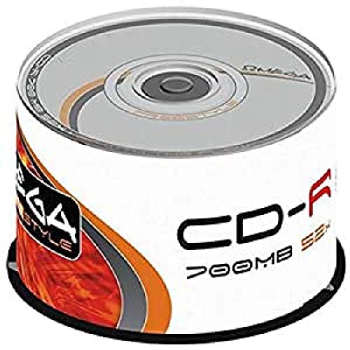 Omega - Freestyle cd-700mb 52x 50 unid. + rotulador
