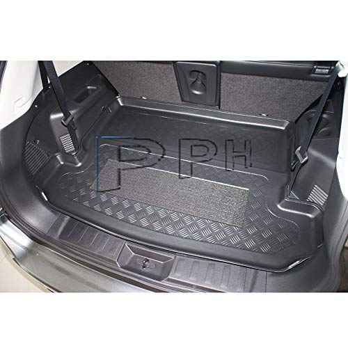 PPH – Bandeja para maletero para Nissan X-Trail (T32) III SUV a partir de año de fabricación 08.2014 (7 plazas)