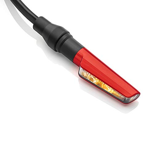 rizoma fr111r intermitente led + luz delantera corsa l rojo compatible con mv agusta f3 675 2012 12 2013 13 2014 14
