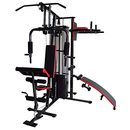 SPORTZ Nueva máquina de prensa de pecho multigimnasio, para levantamiento de pesas, gimnasio en casa, saco de boxeo con cable para entrenamiento