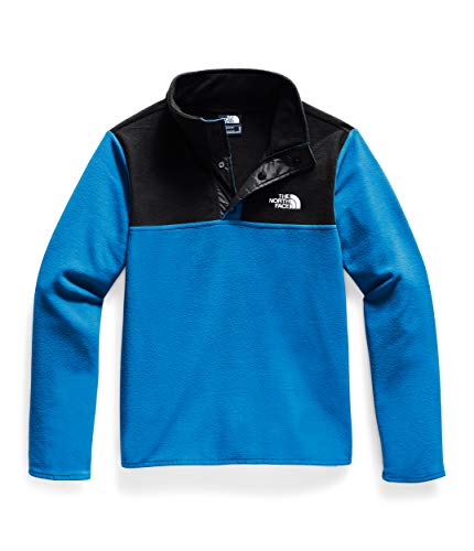 The North Face Boys' Glacier ¼ Snap, Clear Lake Blue, X-Large