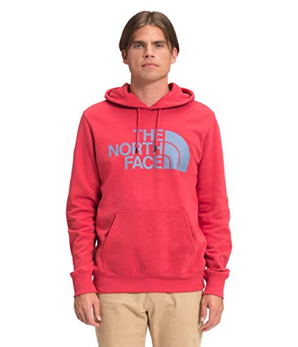 The North Face Men's Half Dome Pullover Hoodie - Hoodies for Men, Rococco Red, S