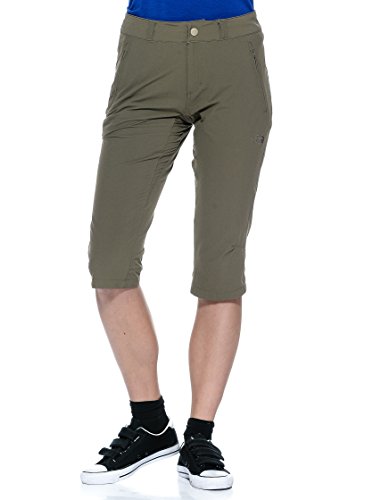 The North Face Trekker Capri - Pantalones para Mujer, Color Gris, Talla 40 [DE 38]