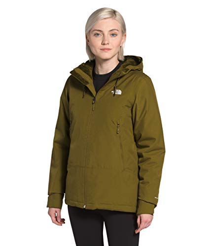 The North Face Women's Inlux Insulated Jacket, Fir Green Herringbone, XS