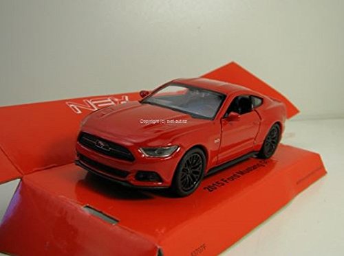 Welly DieCast Modelcar 1/36-39 Ford Mustang GT 2015 rojo nuevo y caja