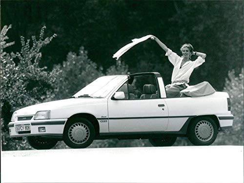 1985 Opel Kadette Cabriolet - Vintage Press Photo
