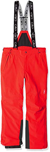CMP - Pantalón de esquí para hombre, otoño/invierno, hombre, color rojo (ferrari), tamaño 46