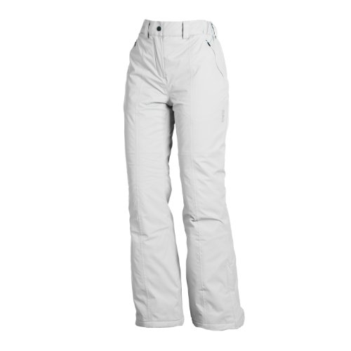 CMP Salopette - Pantalón de esquí­ para mujer, todo el año, mujer, color blanco - blanco, tamaño 38 [DE 36]