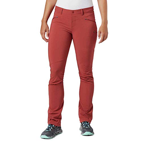 Columbia Peak To Point - Pantalones para Mujer, Mujer, Pantalones para Mujer, 1727601, Dusty Crimson, 4