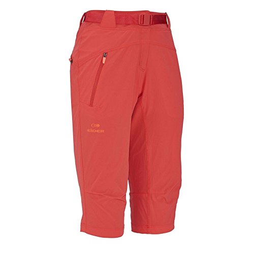EIDER Flex Mid Pant W - Pantalón para Mujer, Mujer, Pantalón, EIV4309, Spicy Coral, XS (Talla de Fabricante: 34)
