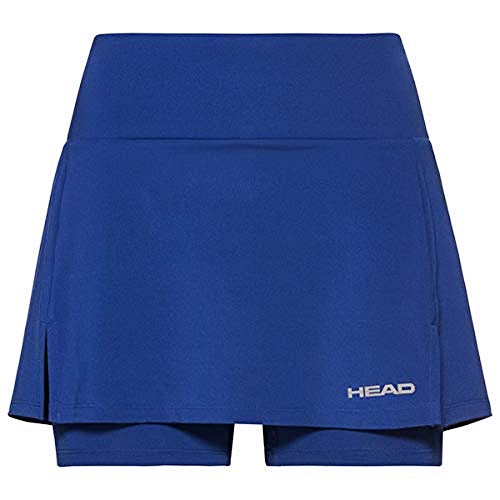 Head Club Basic Skort W - Pantalón Corto para Mujer, Mujer, 814399-RO M, Azul Cobalto, Medium