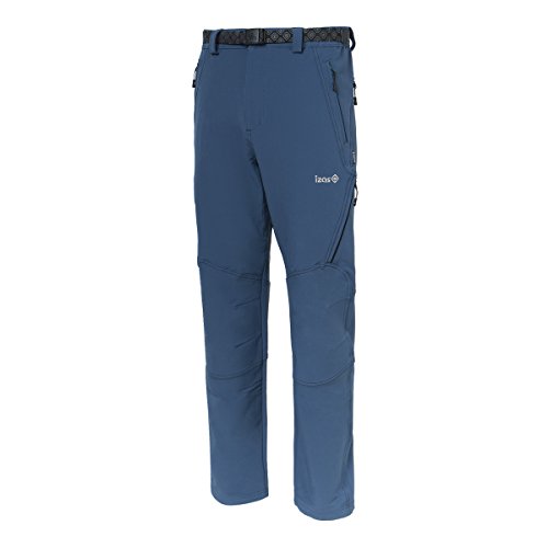 Izas Voiron Pantalón de Montaña, Hombre, Azul Noche/Negro, S