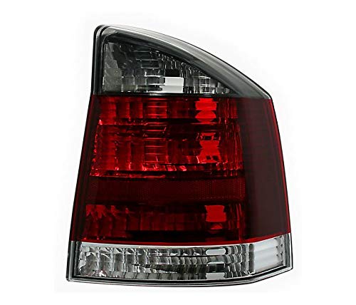 Luz trasera derecha compatible con Opel Vectra C Saloon GTS OPC 2002 2003 2004 2005 2006 2007 2008 VT195R lado del pasajero luces traseras traseras montaje luz trasera montaje lámpara rojo negro