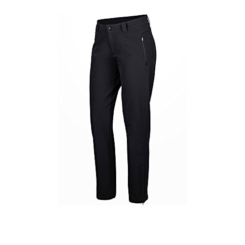 Marmot Wm's Scree Pant Softshell Trekking Pants, Outdoor Trouser, Water Repellent, Breathable, Mujer, Black, 6