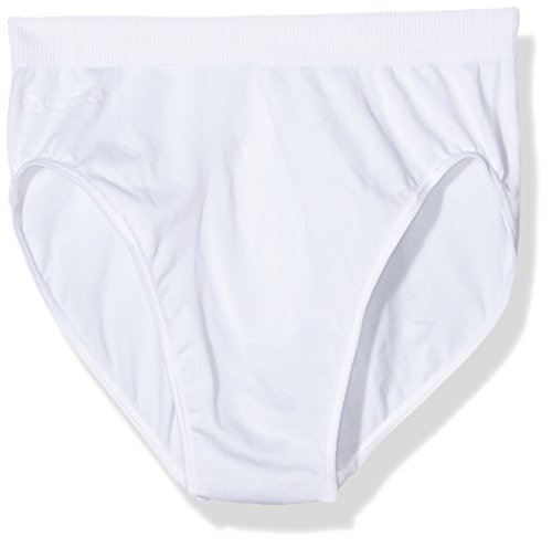 Odlo - Pantalones de Acampada y Senderismo para Hombre, tamaño S, Color Blanco