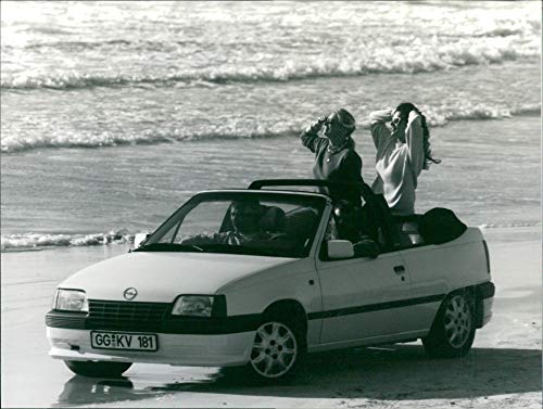 Opel Kadett Cabriolet - Vintage Press Photo