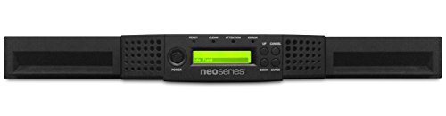 Overland Storage NEOs 1U Negro autocargador y biblioteca de cintas - Cargador de cintas (Fibre Channel, LTO-5, 504 GB/h, 1000 GB/h, 1U, Negro)