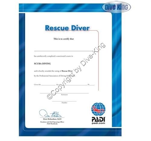 Padi Certificate Rescue Diver 40083 - Reloj de pulsera