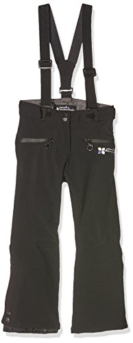 Peak Mountain FAFUZZI – Pantalón para niña, Color Negro, tamaño 5 Años (Talla del Fabricante : 5 Años)