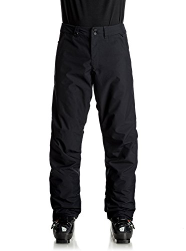 Quiksilver Estate PT Pantalones para Nieve, Hombre, Negro (Anthracite Solid), M
