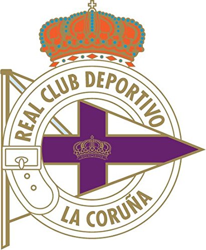 RC Deportivo La Coruna Spain Soccer Football Alta Calidad De Coche De Parachoques Etiqueta Engomada 10 x 12 cm