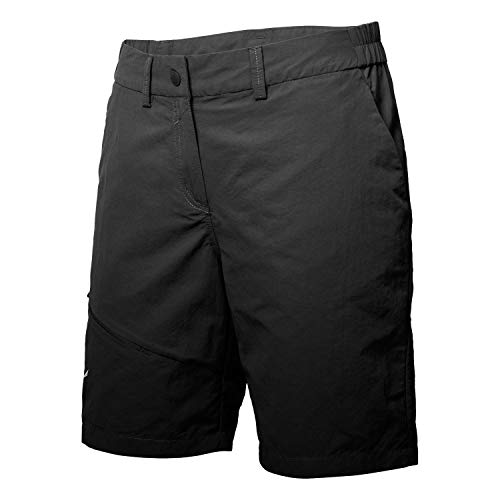 SALEWA *Isea Dry W Shorts Pantalones Cortos, Mujer, Black out, 42/36