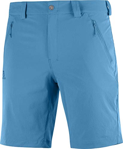 SALOMON Wayfarer LT Short M Pantalón Corto de Verano, Hombre, Azul (Fjord Blue), 50/R