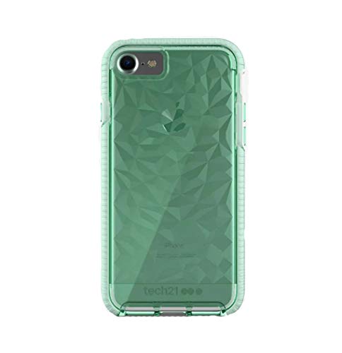 Tech21 Evo Gem - Carcasa protectora para iPhone 8, iPhone 7 y iPhone 6, color verde