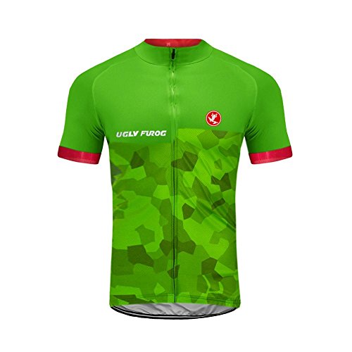 Uglyfrog MTB Hombre Cycling Jersey Maillot Ciclismo Mangas Cortas Camiseta de Ciclistas Ropa Ciclismo Cycling Top
