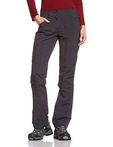 VAUDE Hose Women's Farley ZO Capri Pants - Pantalones Deportivos para Mujer, Color Negro, Talla 40