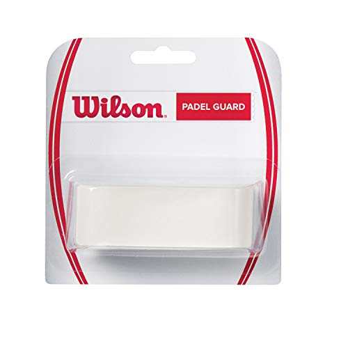 Wilson Cinta adhesiva Protector de pala de pádel, transparente, 3.3 x 41 cm, para proteger contra golpes, Unisex