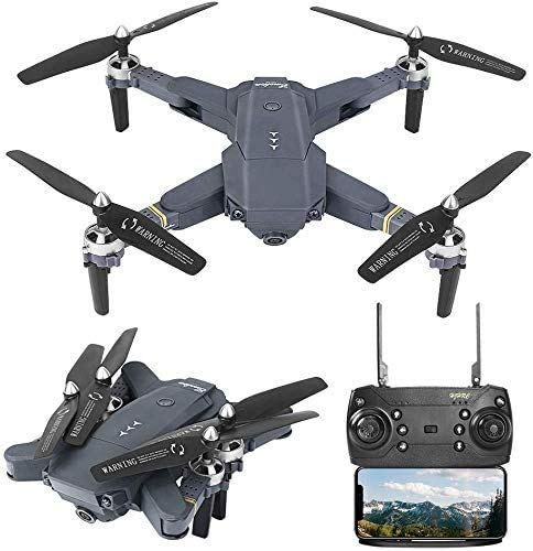 3T6B Drone Telecamera, Drone Passaggio Mouse Avanzato, Antenna Fissa a 4 Assi, Antenna HD, Rotazione a 360 °, Trasmissione in Tempo Reale FPV (HJ-30)