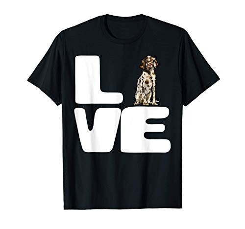 Amo A Mi Perro Setter Inglés Camiseta