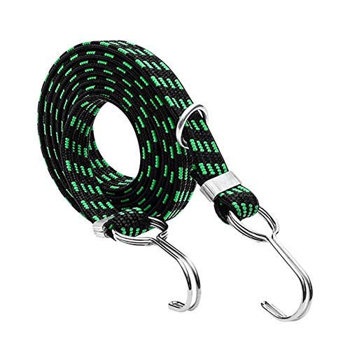 Cinta para manillar de bicicleta, correa de cordón elástica, para accesorios de bicicleta (color: verde)