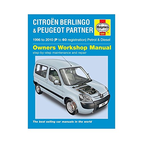 Citroen Berlingo & Peugeot Partner Petrol & Diesel: 1996 to 2010 (Service & repair manuals) by John S. Mead (12-Sep-2014) Hardcover