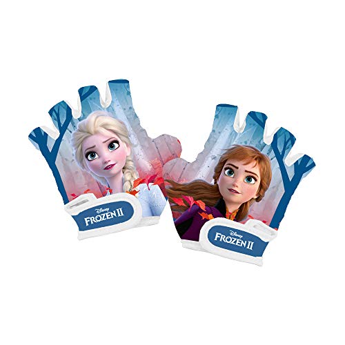 Disney Frozen II - Guantes de Bicicleta para niño - El Secreto de Arendelle Frozen 2 Guantes sin Dedos para niños de 4 a 8 años