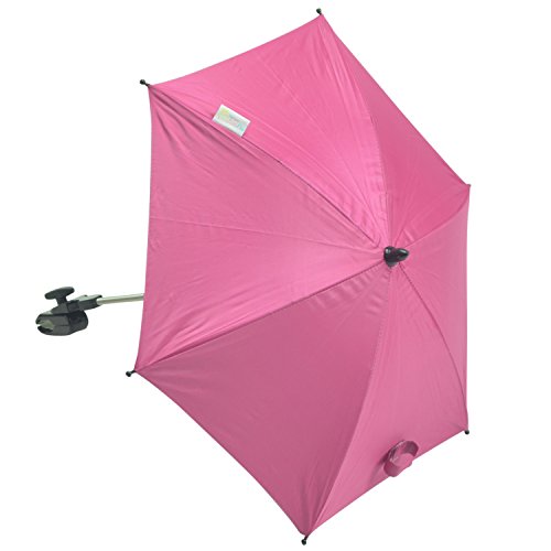 For-your-Little-One parasol Compatible con Maclaren Twin Traveller, color rosa