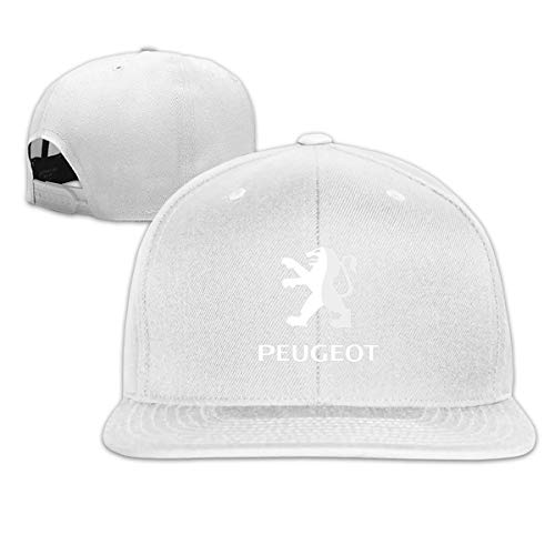 General Motors Peugeot Logo Custom Fashion Cotton Baseball Cap for Men Womens,Black,Sombreros y Gorras