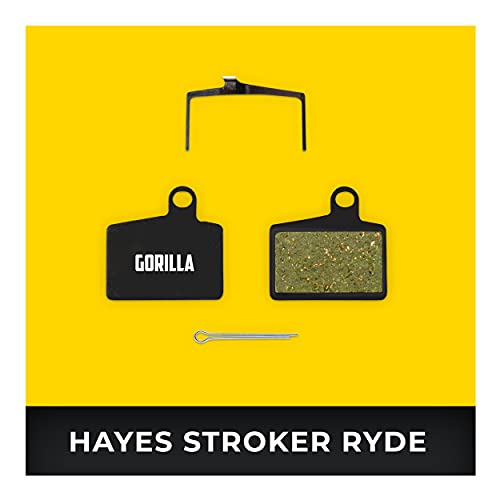 Hayes Pastillas de Freno Stroker RYDE RYDE Comp & Radar para Freno de Disco Bicicleta I Orgánico I Alto Rendimiento I Durable & Ajuste Pastillas de Freno Bicicleta