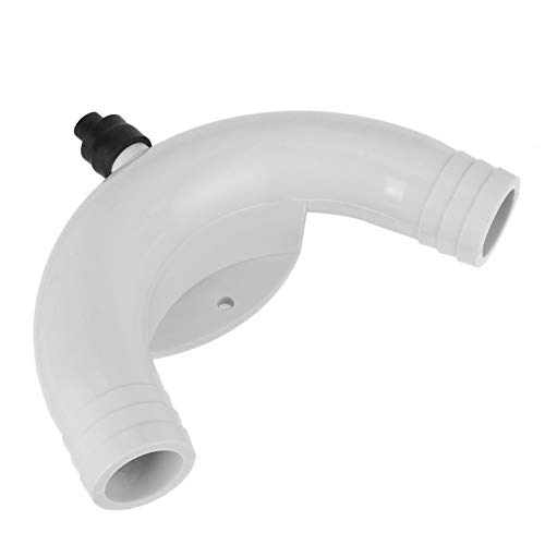 IDWT Bucle ventilado, válvula de Bucle de ventilación de plástico protección UV con 38 mm / 1,5 Pulgadas de diámetro Exterior para Piezas de fontanería de Barcos