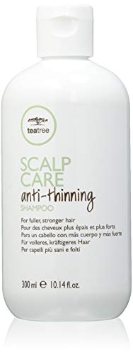 Paul Mitchell Tea Tree Scalp Care - Champú para el crecimiento del cabello para un cabello más fuerte y de aspecto completo, 300 ml