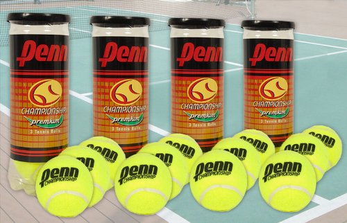 Penn Championship Premium 3 pelotas de tenis Tube