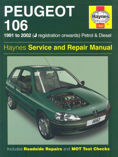 Peugeot 106 Service and Repair Manual: 1882 (Haynes Service and Repair Manuals)