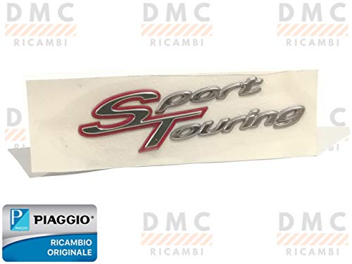 Placa con texto "Sport Touring" para Piaggio Beverly 350 original Piaggio 674608